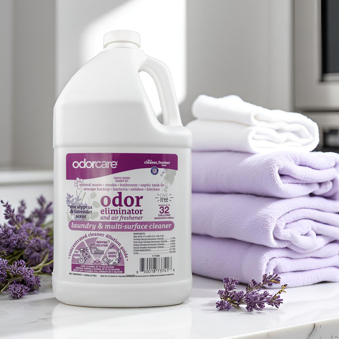 OdorCare Eucalyptus & Lavender Odor Eliminating Concentrate, 1 gallon