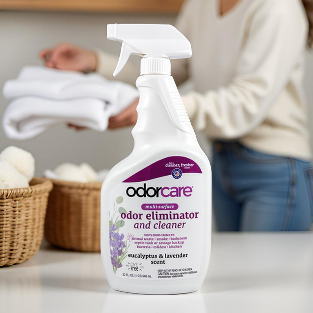 OdorCare Eucalyptus & Lavender Multi-Surface Odor Eliminator and Air Freshener Bundle