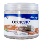 OdorCare Clean Cotton Gel Crystal Odor Absorber and Air Freshener, 14 oz