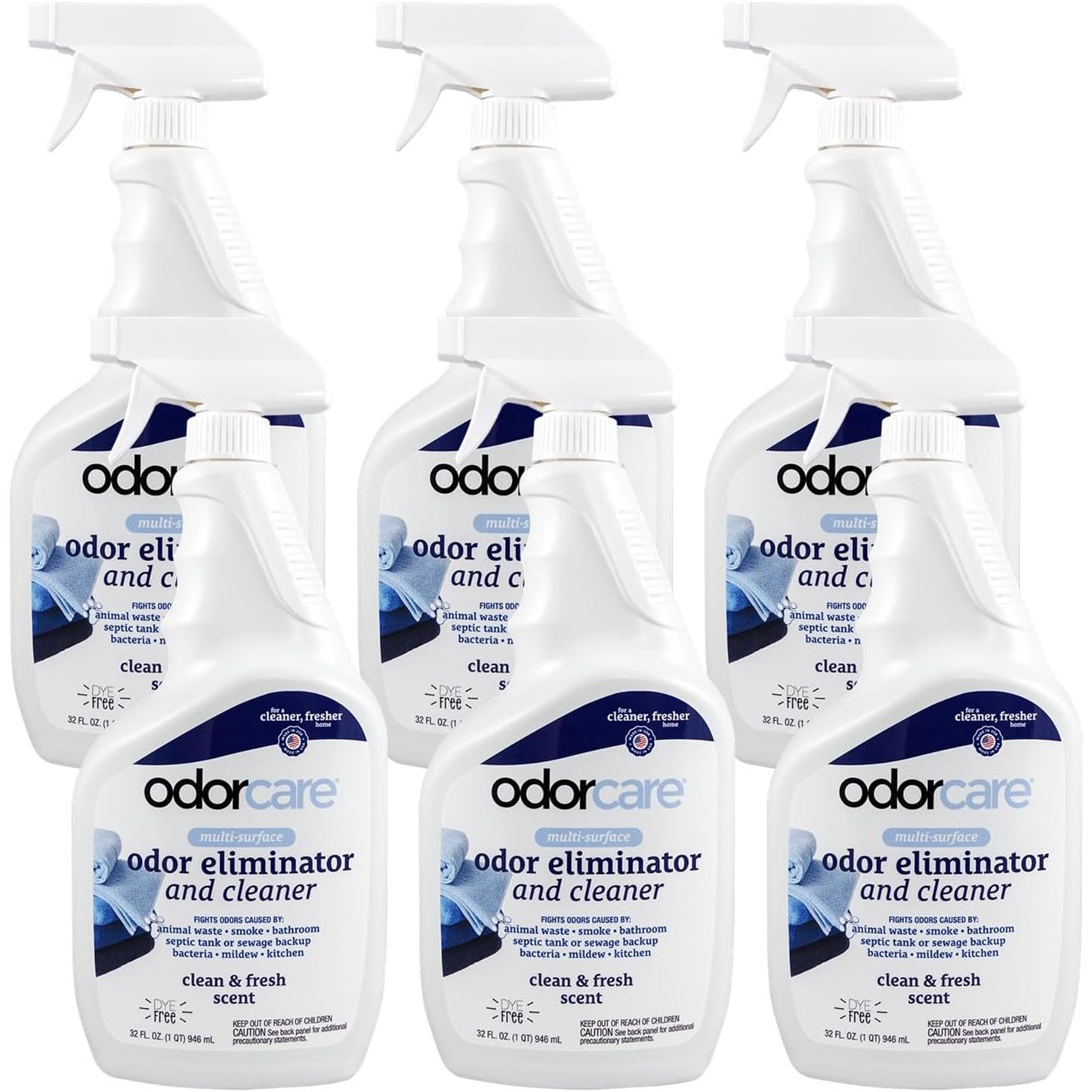 OdorCare Clean & Fresh Multi-Surface Odor Eliminator and Air Freshener, 32 fl oz
